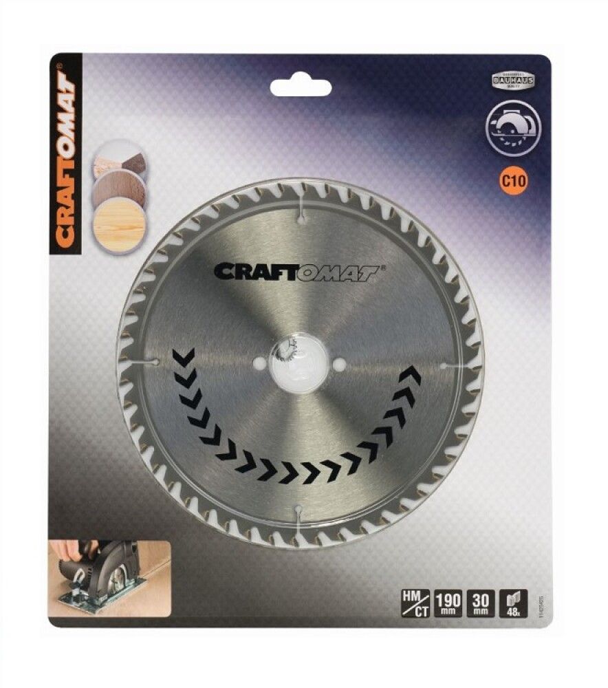 Pyörösahanterä Craftomat 48 H 190 x 30 mm