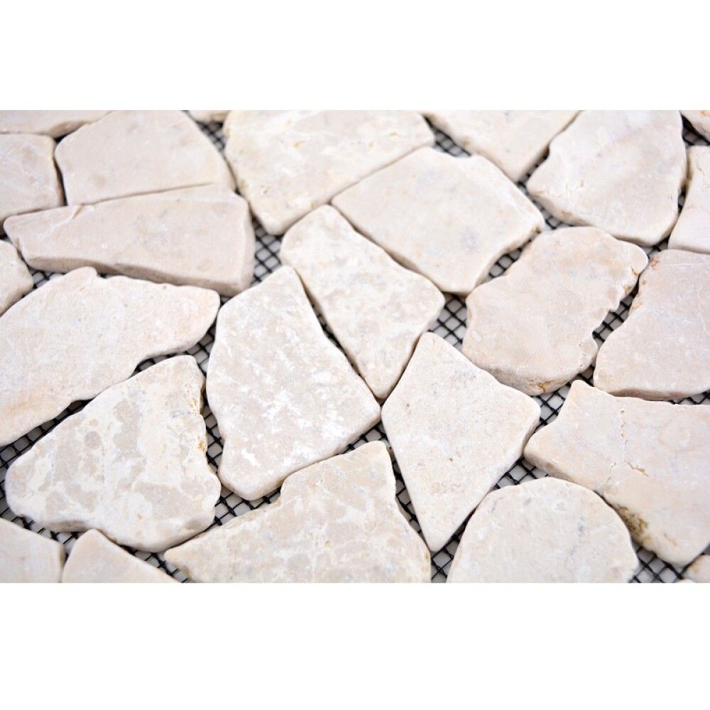 Luonnonkivimosaiikki Fliesen Ciot valkoinen 30,5 x 30,5 cm