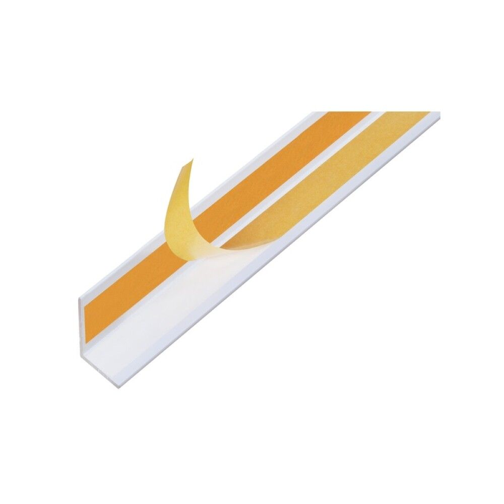 Kulmaprofiili Kantoflex alumiini valkoinen 20 x 20 x 2600 mm