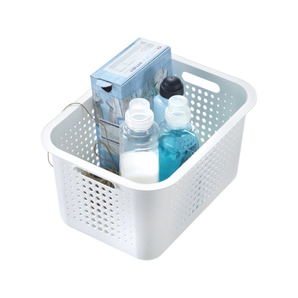 Säilytyskori SmartStore Basket Recycled  13 L Valkoinen 37 x 28 x 20 cm