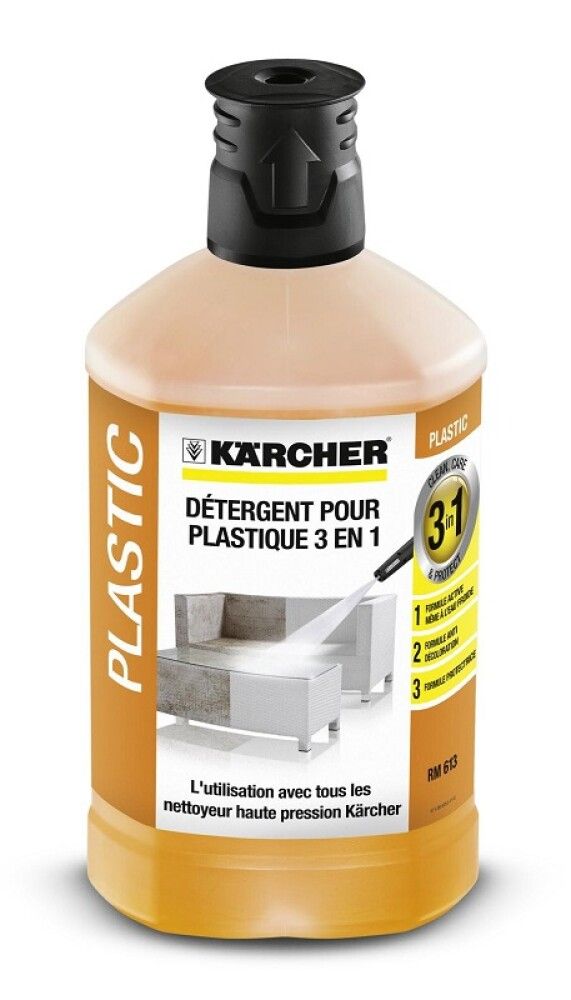 Muovin puhdistusaine Kärcher 3 in 1 1 L