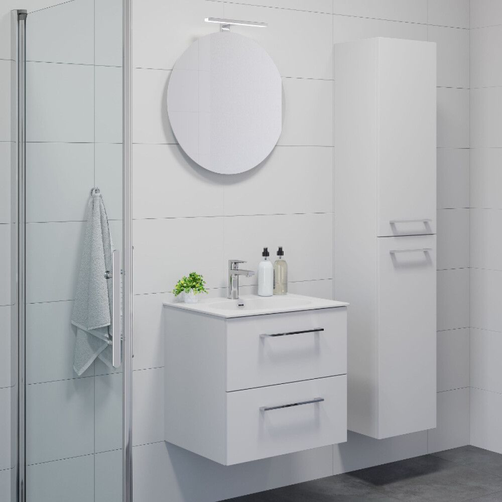 Allaskaappi Camargue Svanholm Full Mattavalkoinen 60 x 46 x 55 cm