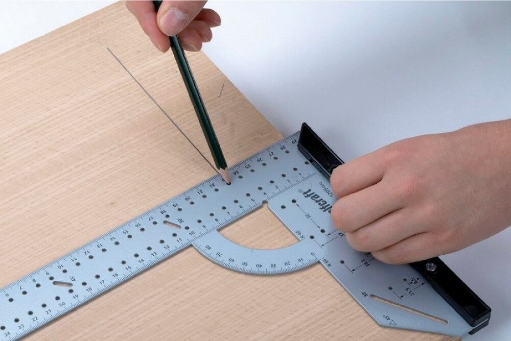 Yleiskulma Wolfcraft 300 x200 mm