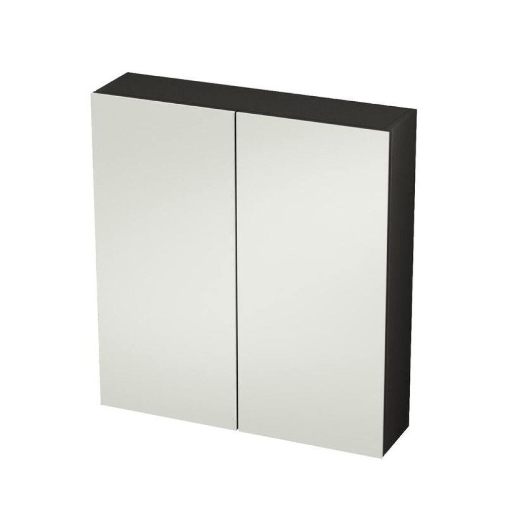 Peilikaappi Riva Camden Mattamusta 60 cm