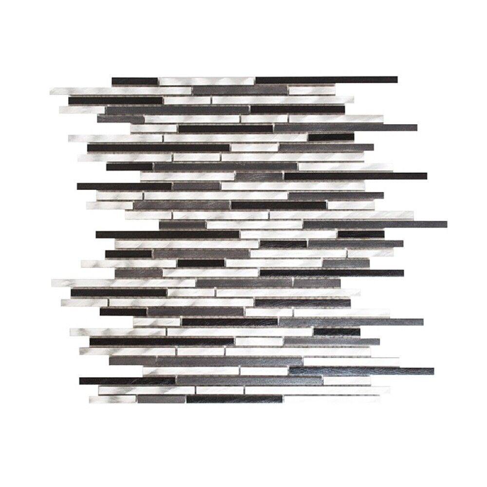 Mosaiikkilaatta Fliesen Brick harmaa 29,8 x 31,8 cm