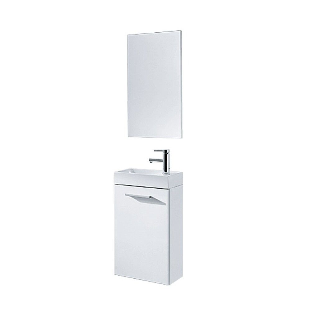 Kalusteryhmä Riva Pocket valkoinen 40 cm