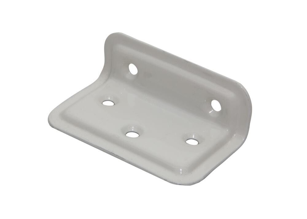 Kalustelkulmarauta 3F-Design leveä 40 x 25 x 70 mm valkoinen