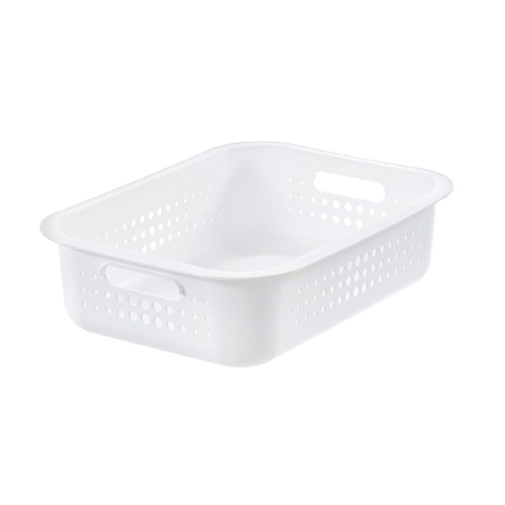 Säilytyskori SmartStore Basket Recycled 6 L Valkoinen 37 x 28 x 10 cm