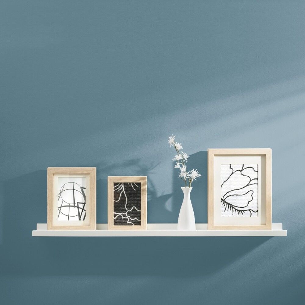 Valokuvahylly Dolle Valkoinen 600 x 90 x 30 mm