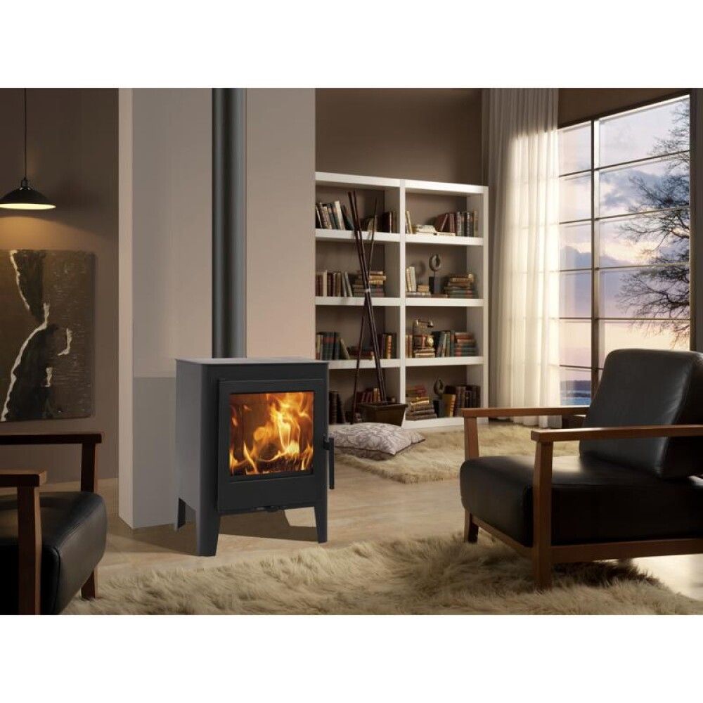 Kevyttakka Panadero Skara musta 65 x 44 cm