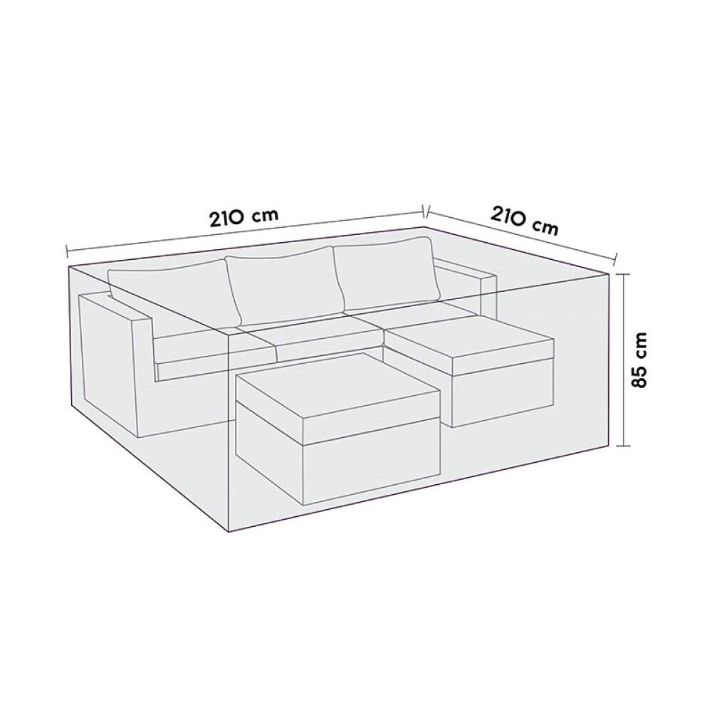 Kalustesuoja Sensum 210 x 210 x 85 cm