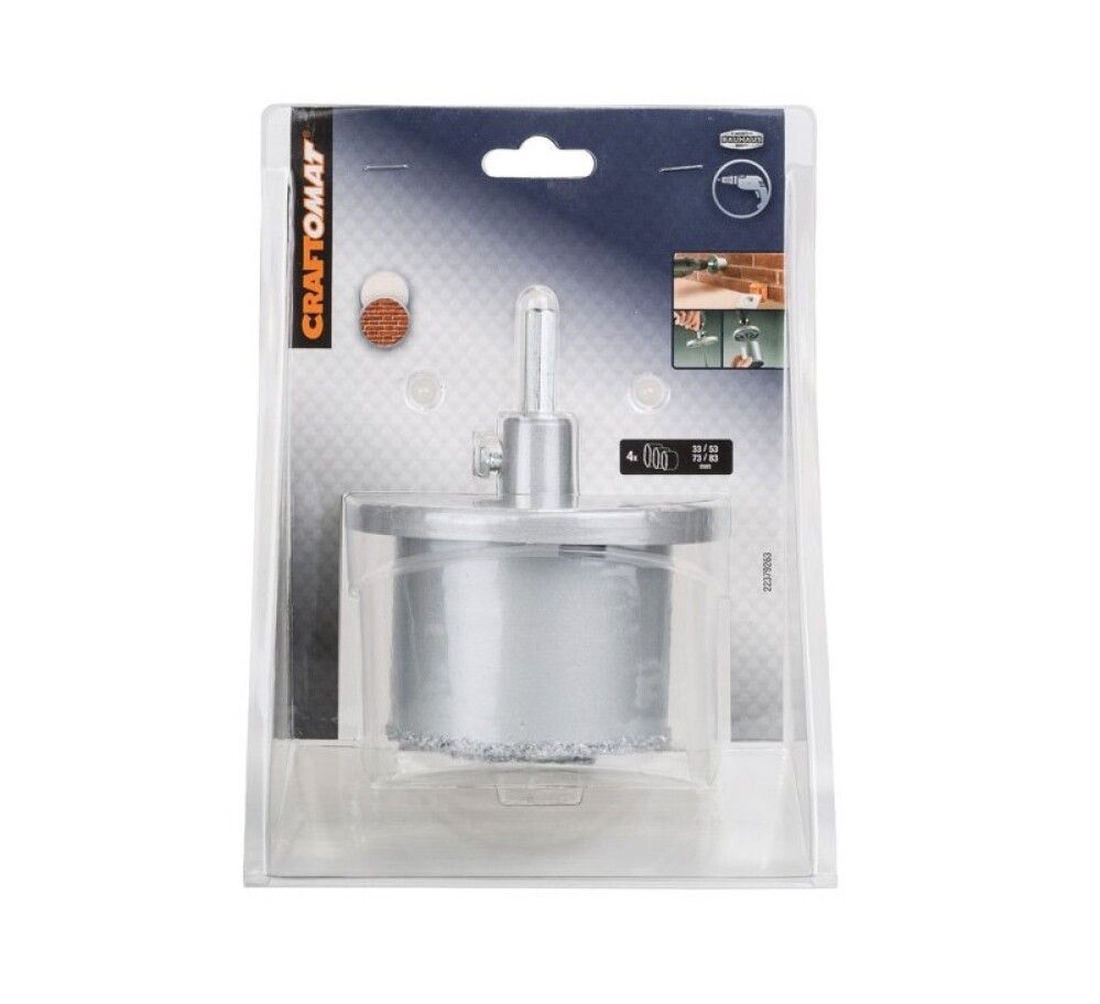 Reikäsahasarja Craftomat HM 4-osaa