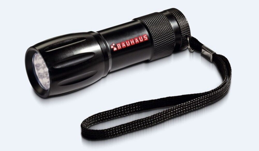 Taskulamppu Mini Musta