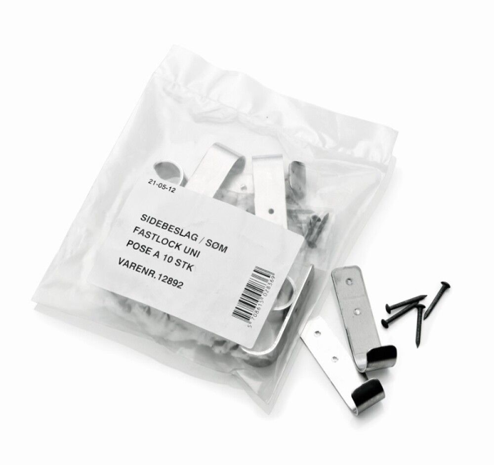 Sivukiinnike Icopal Fastlock Uni 10 kpl