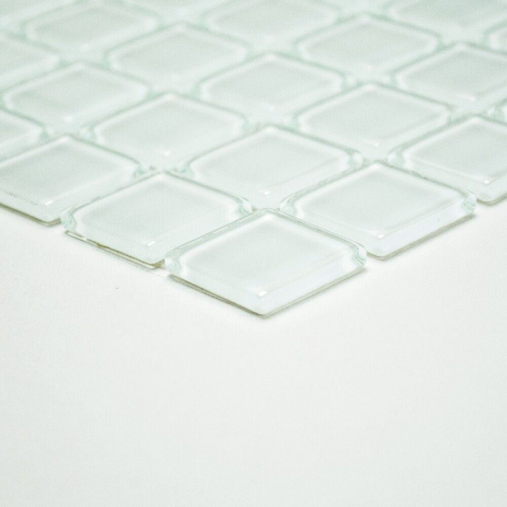 Mosaiikki Crystal Valkoinen