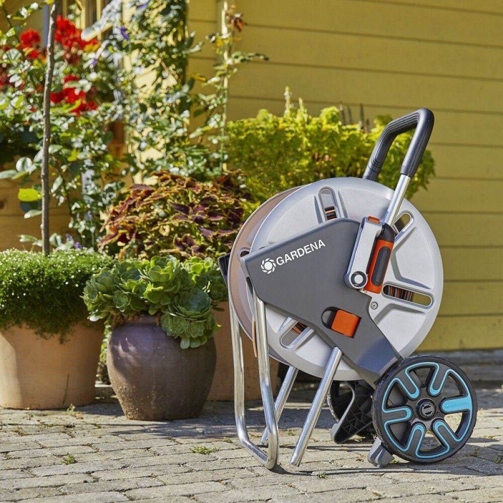 Letkuvaunu Gardena CleverRoll M metalli