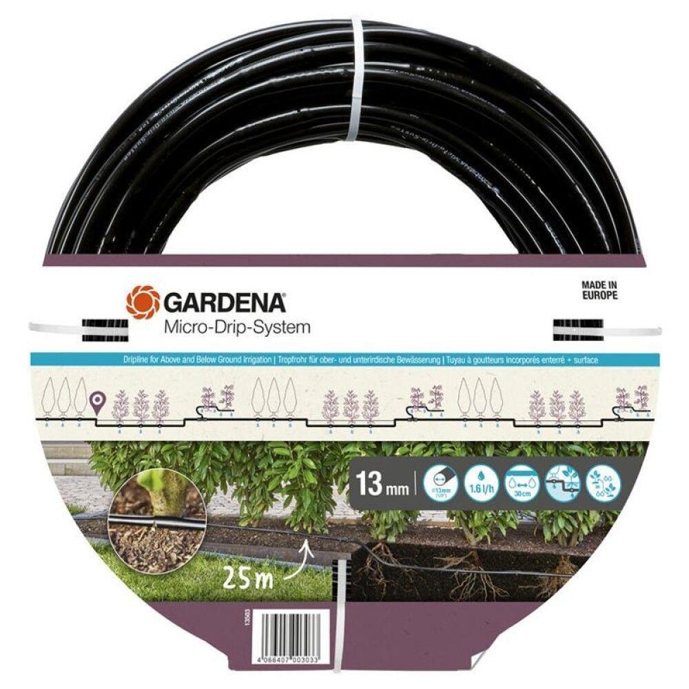 Laajennussarja Gardena Micro-Drip kasviriveille 25 m