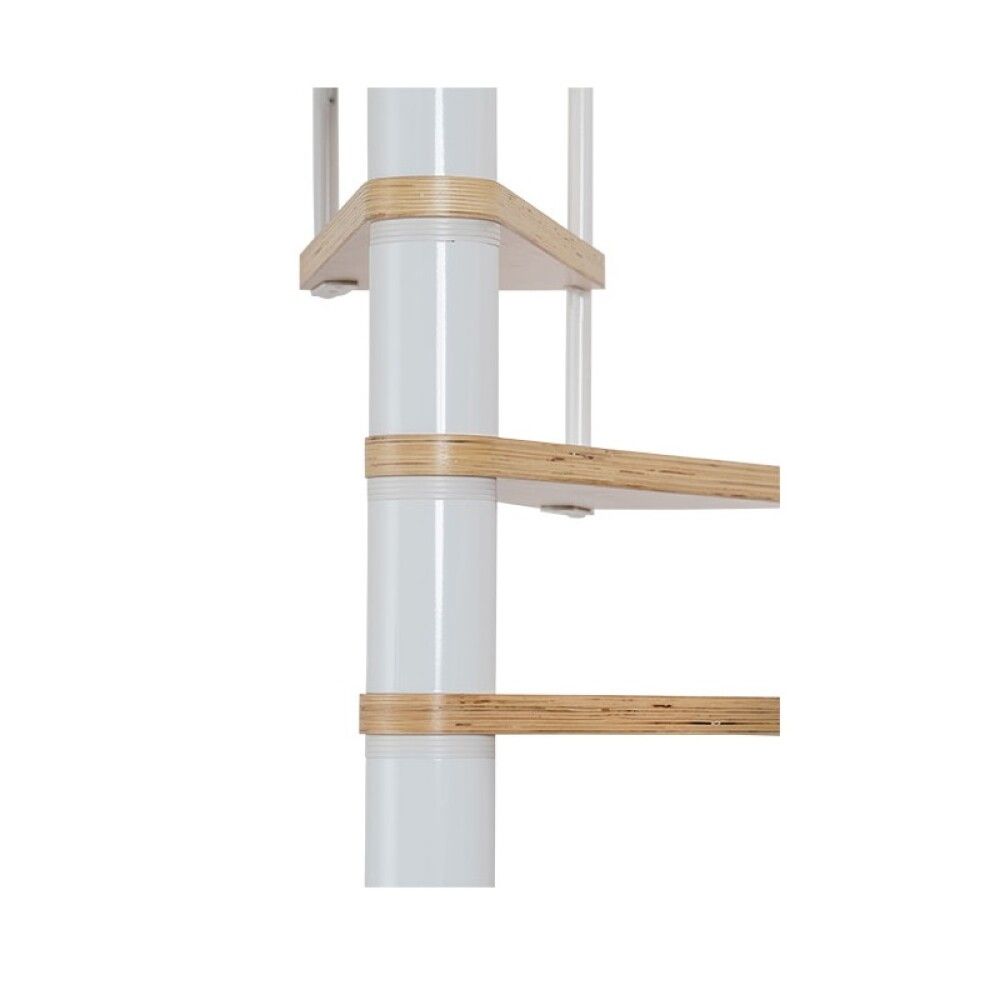 Kierreporras Dolle Calgary Valkoinen 140 cm