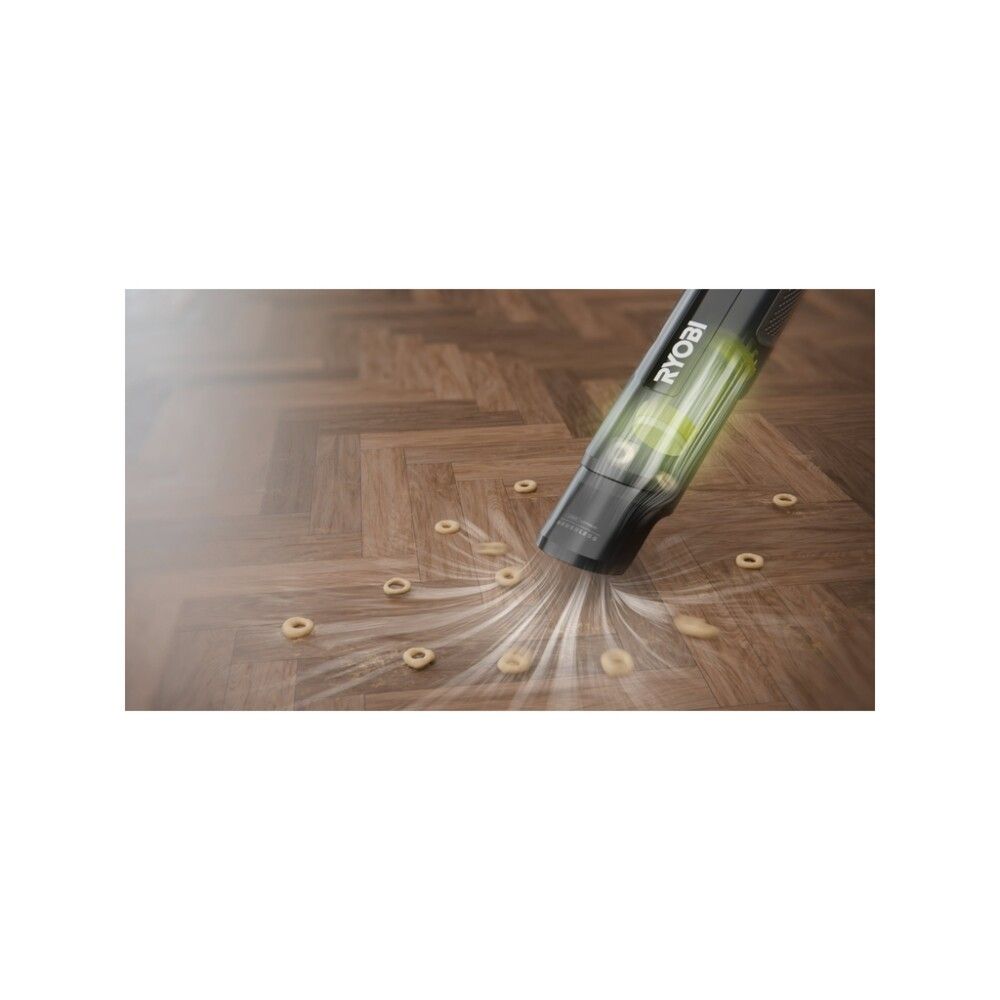 Rikkaimuri latausasemalla Ryobi USB Lithium RHV44-220G