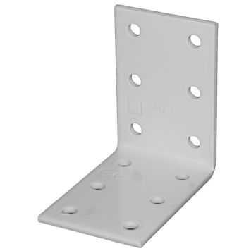 Naulauskulmarauta Valkoinen 60 x 60 x 40 mm