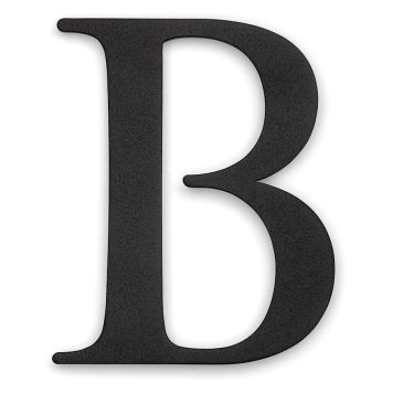 Talokirjain Habo Century musta B