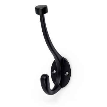 Vaatekoukku Habo Point musta 145 mm