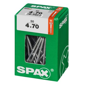 Ruuvi TRX WIROX Spax 4,0x70 L 50 KPL