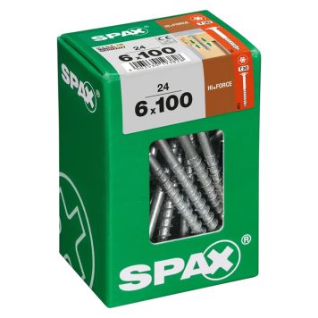 Puuruuvi Spax HI.FORCE TRX WIROX 6x100 mm 24KPL
