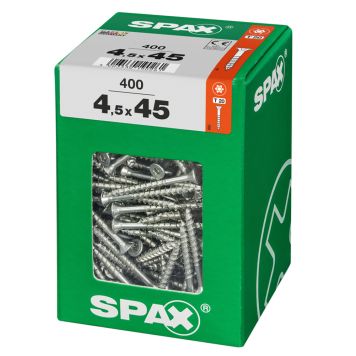 Ruuvi TRX WIROX Spax 4,5x45 XL 400 KPL