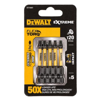 Iskuruuvauskärki DeWalt Torsion DT7395T T20 50 mm