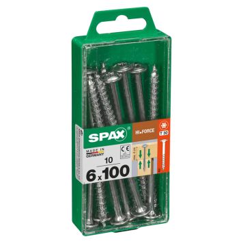 Puuruuvi Spax HI.FORCE TRX WIROX 6x100 mm 10KPL