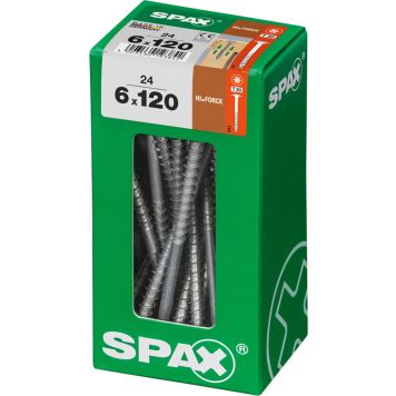 Puuruuvi Spax HI.FORCE TRX WIROX 6x120 mm 24KPL