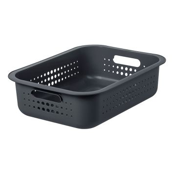 Säilytyskori SmartStore Basket Recycled 6 L Antrasiitti 37 x 28 x 10 cm