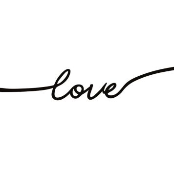 Sisustustaulu Reinders Love 30 x 40 cm