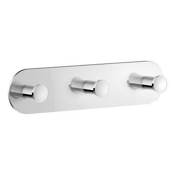 Kolmoiskoukku Smedbo DOT Kiiltävä kromi