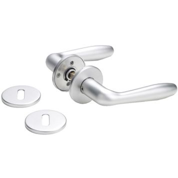 Väliovenpainike Habo London Harjattu teräs