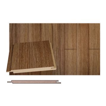 Kattopaneeli Maler SPA STS-5 MDF Exquisite Pähkinä 12 x 120 x 2400 mm