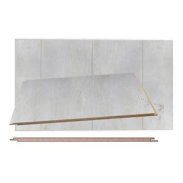 MDF-paneeli Maler STP-0 ympäripontattu 8 x 315 x 1200 mm Aito Tunne Tuhka