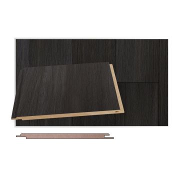 Kattopaneeli Maler MDF Grafiitti tammi STP-0 6 x 160 x 1200 mm