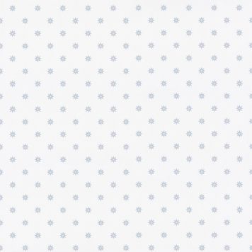 Kuitutapetti Rantaniitty Valkoinen/sininen