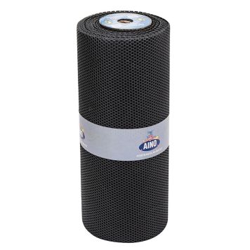 Kosteantilanmatto Aino musta 65 cm (per metri)