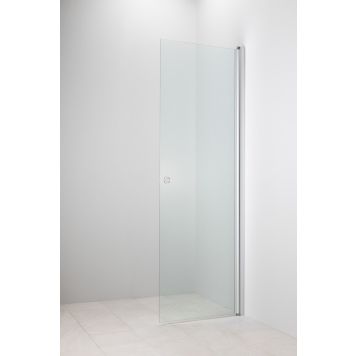 Kääntyvä suihkuseinä Camargue Helmi kirkas/matta alumiini 90 cm