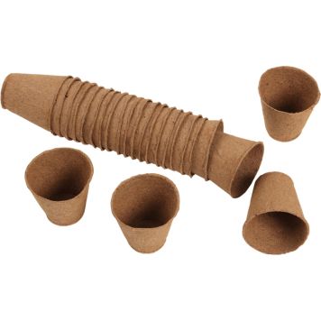 Kuituruukku pyöreä 6 cm 24 kpl