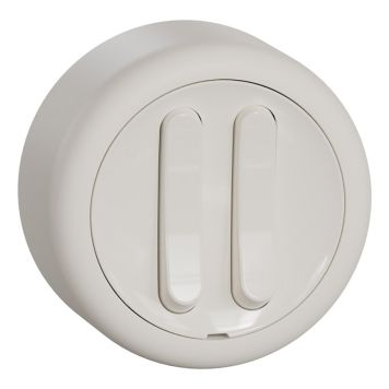 Pintakytkin Schneider Electric Renova 5 Jousiliitos Valkoinen