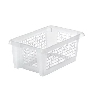 Pinottava kori SmartStore Basic L 42 x 28 x 17 cm Kirkas