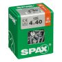 Ruuvi TRX WIROX Spax 4,0x40 L 125 KPL
