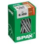 Puuruuvi Spax HI.FORCE TRX WIROX 6x100 mm 24KPL