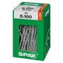 Ruuvi TRX WIROX Spax 5,0x100 XL 100 KPL