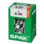 Ruuvi TRX WIROX Spax 5,0x60 L 50 KPL