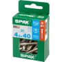 Ruostumaton Universal Ruuvi Spax A2 TRX 4,5x40 M